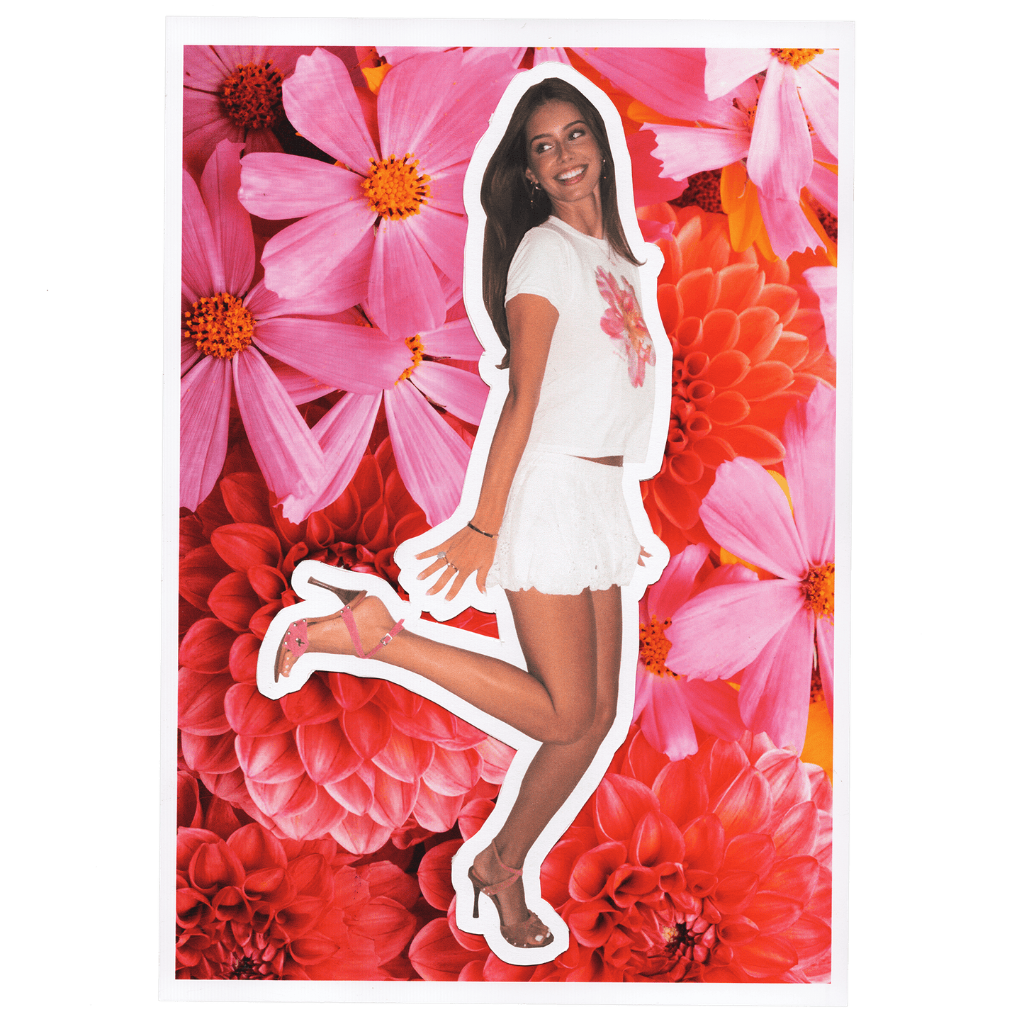 flower girl baby tee