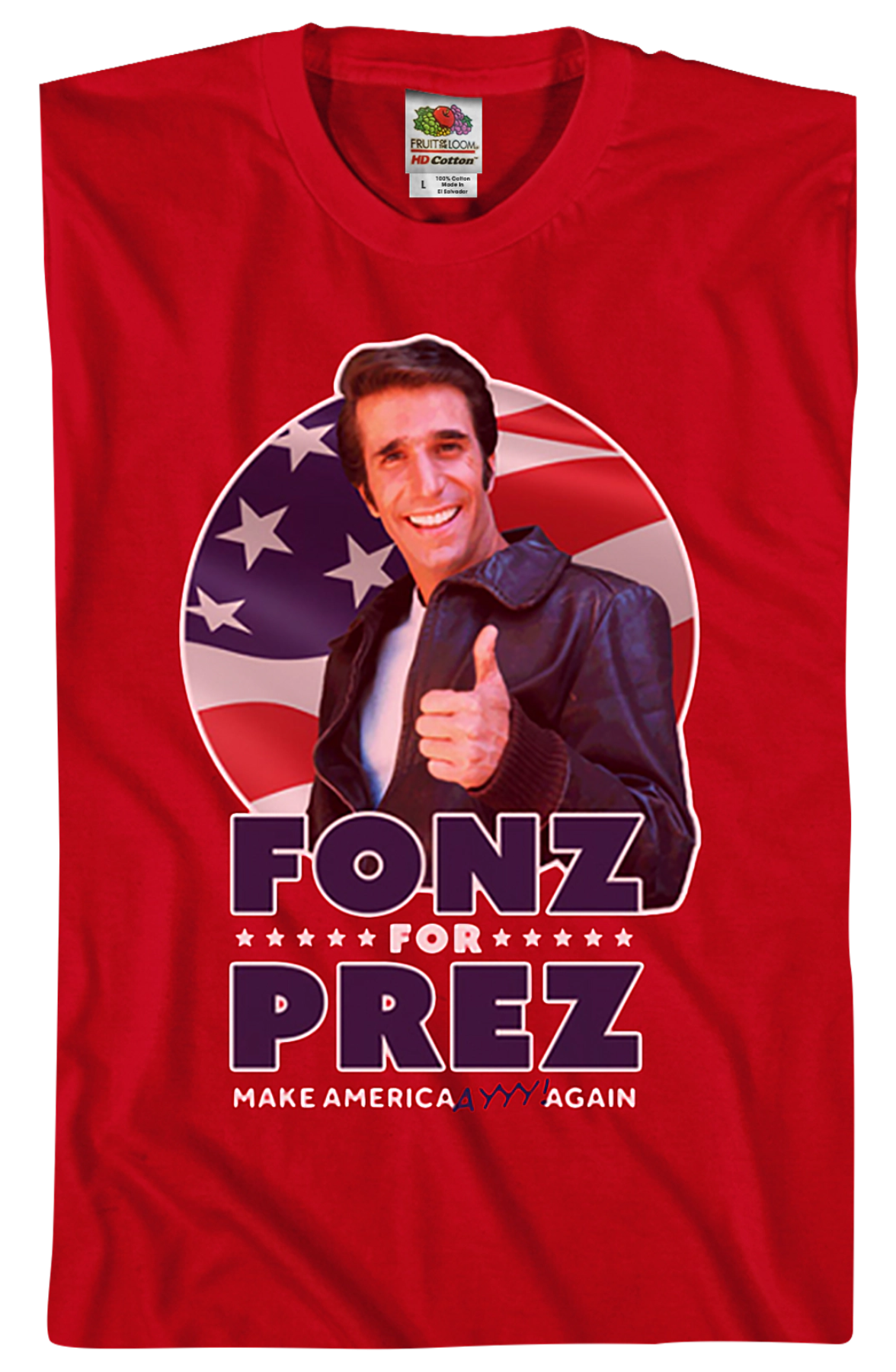 Fonz For Prez Happy Days T-Shirt