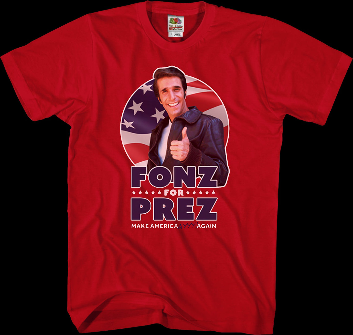 Fonz For Prez Happy Days T-Shirt