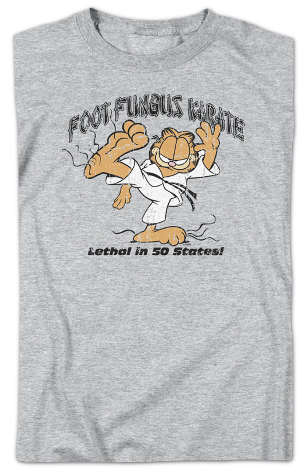 Foot Fungus Karate Garfield T-Shirt