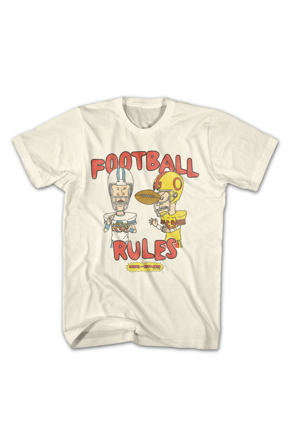 Football Rules Beavis And Butt-Head T-Shirt