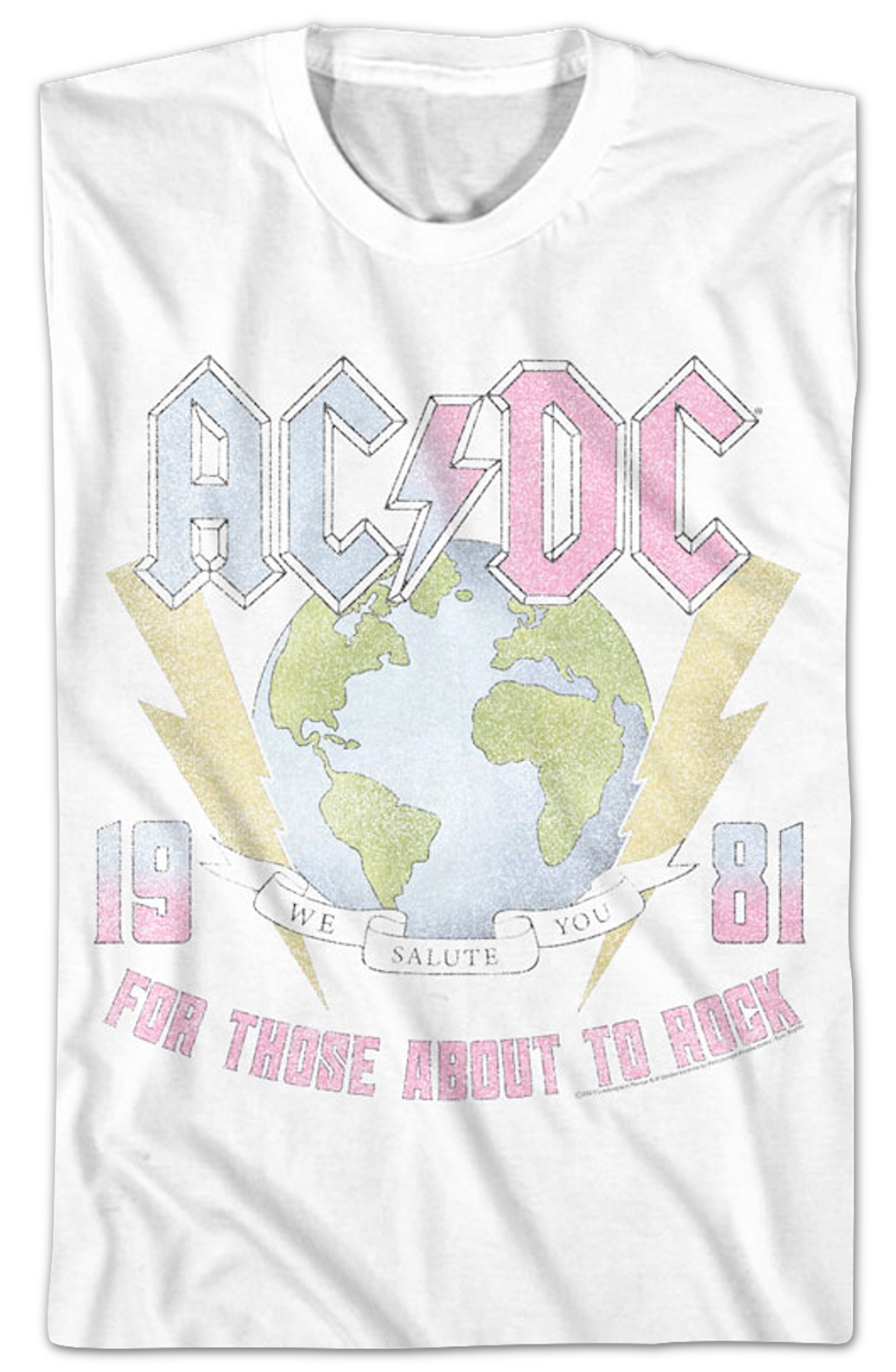 For Those About To Rock 1981 ACDC T-Shirt