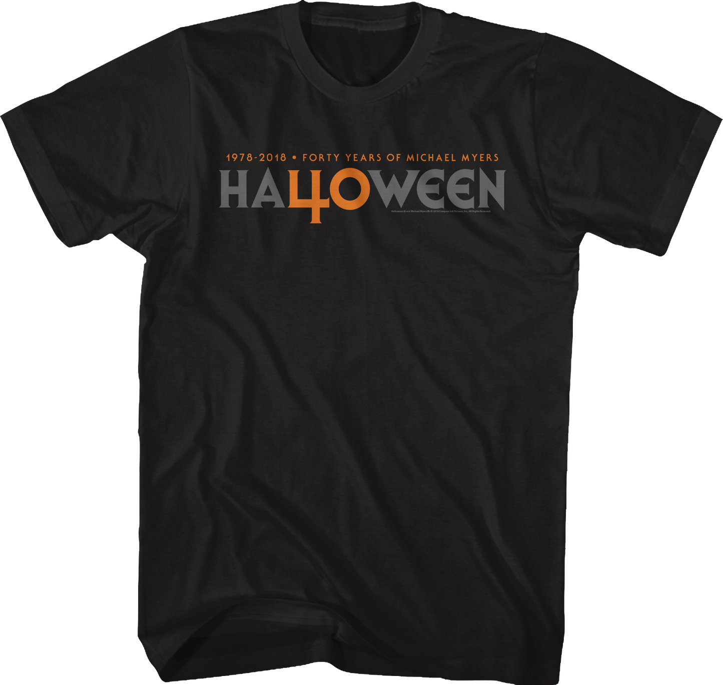 Forty Years of Michael Myers Halloween T-Shirt