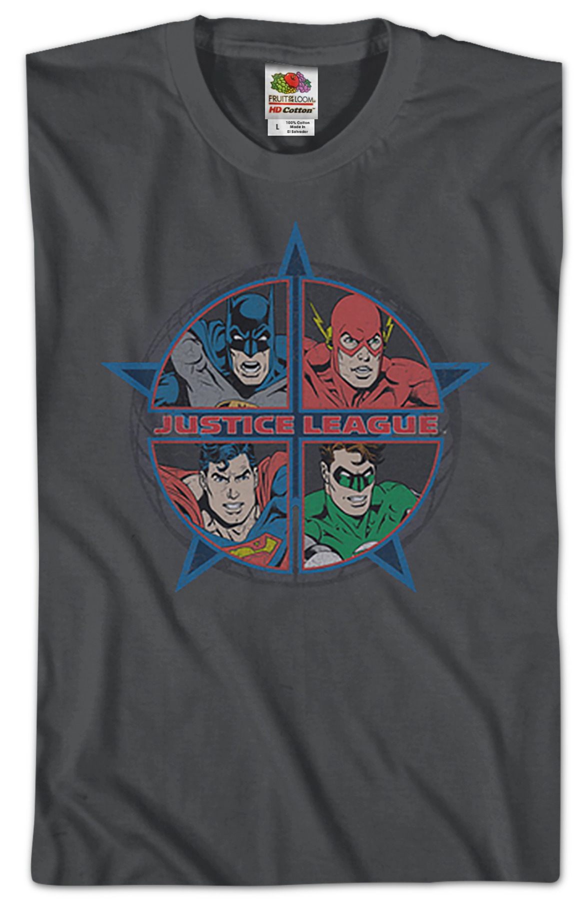 Four Heroes Justice League Shirt