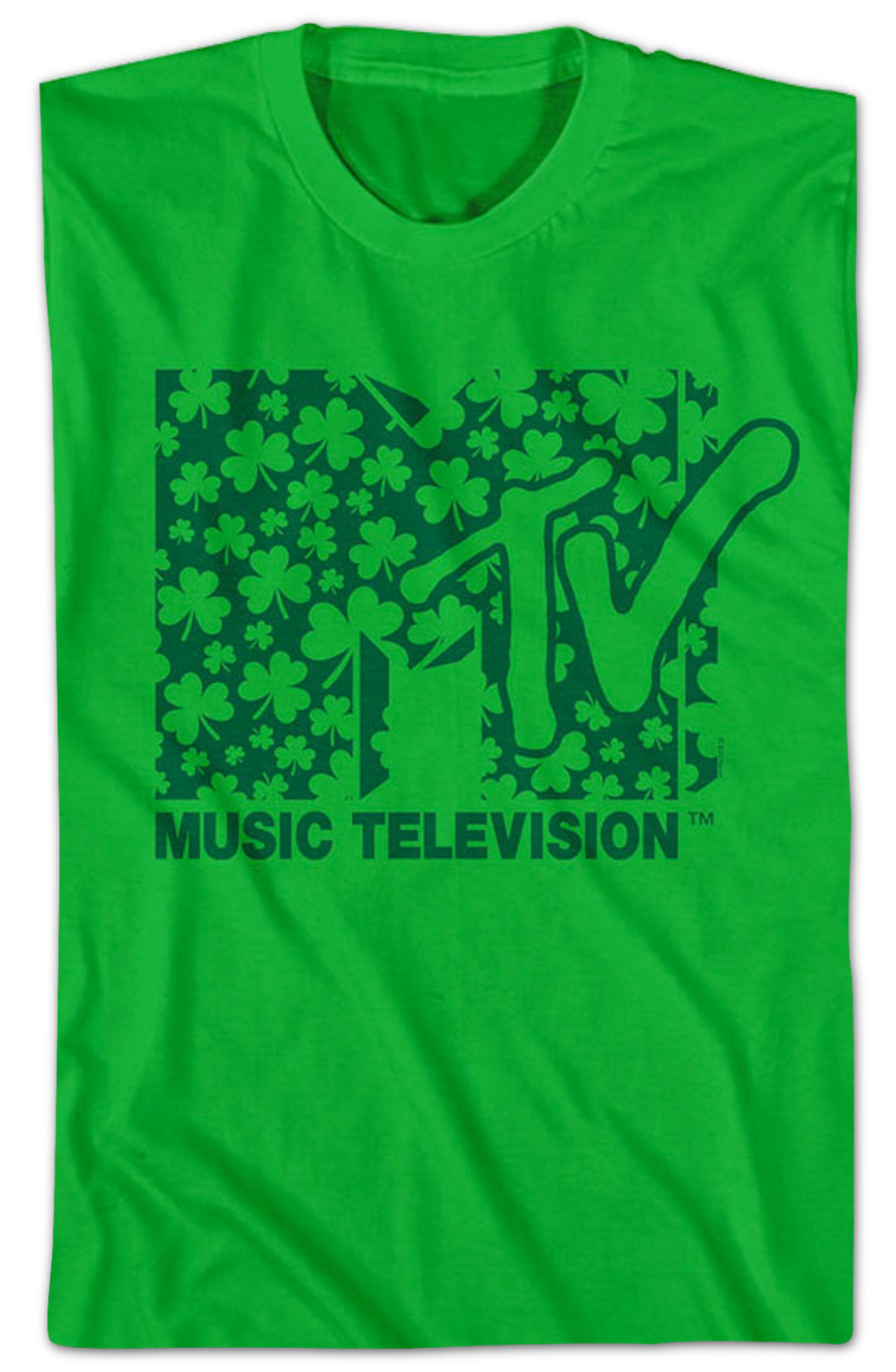 Four-Leaf Clover Logo MTV Shirt