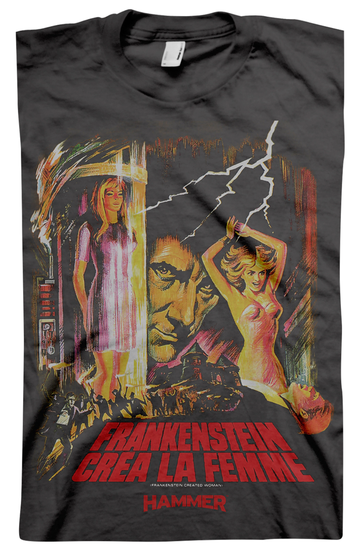 Frankenstein Created Woman Hammer Films T-Shirt