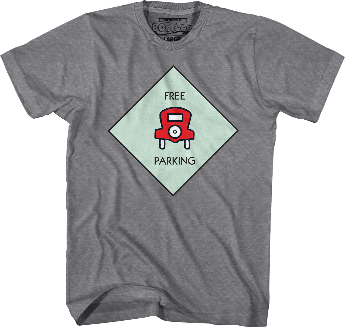 Free Parking Monopoly T-Shirt