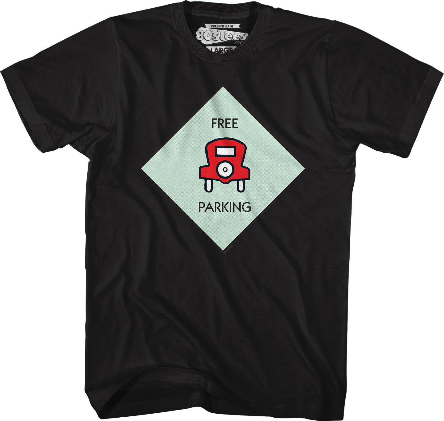 Free Parking Monopoly T-Shirt