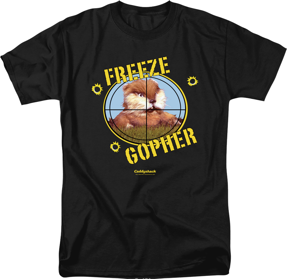 Freeze Gopher Caddyshack T-Shirt
