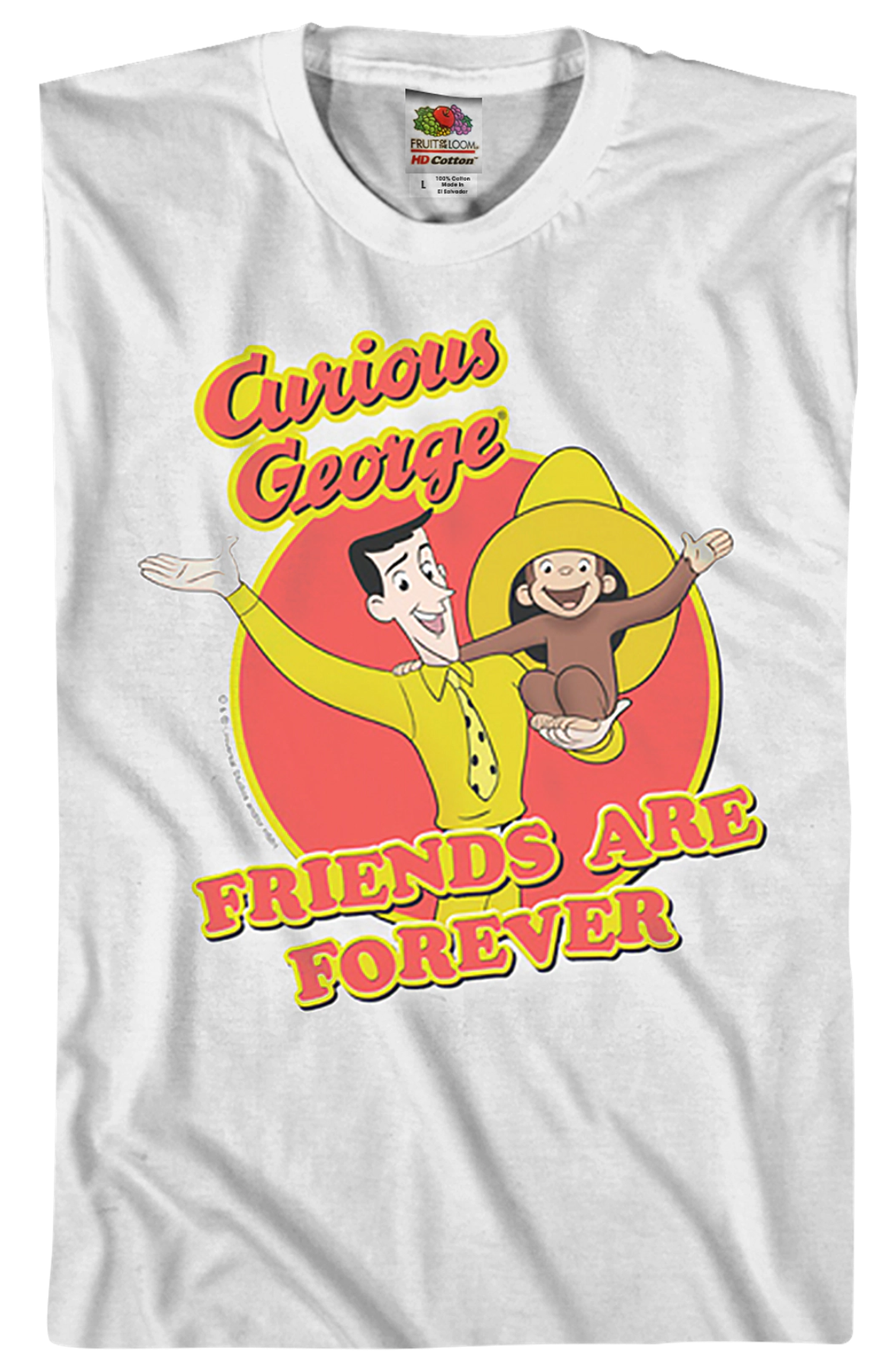 Friends Are Forever Curious George T-Shirt