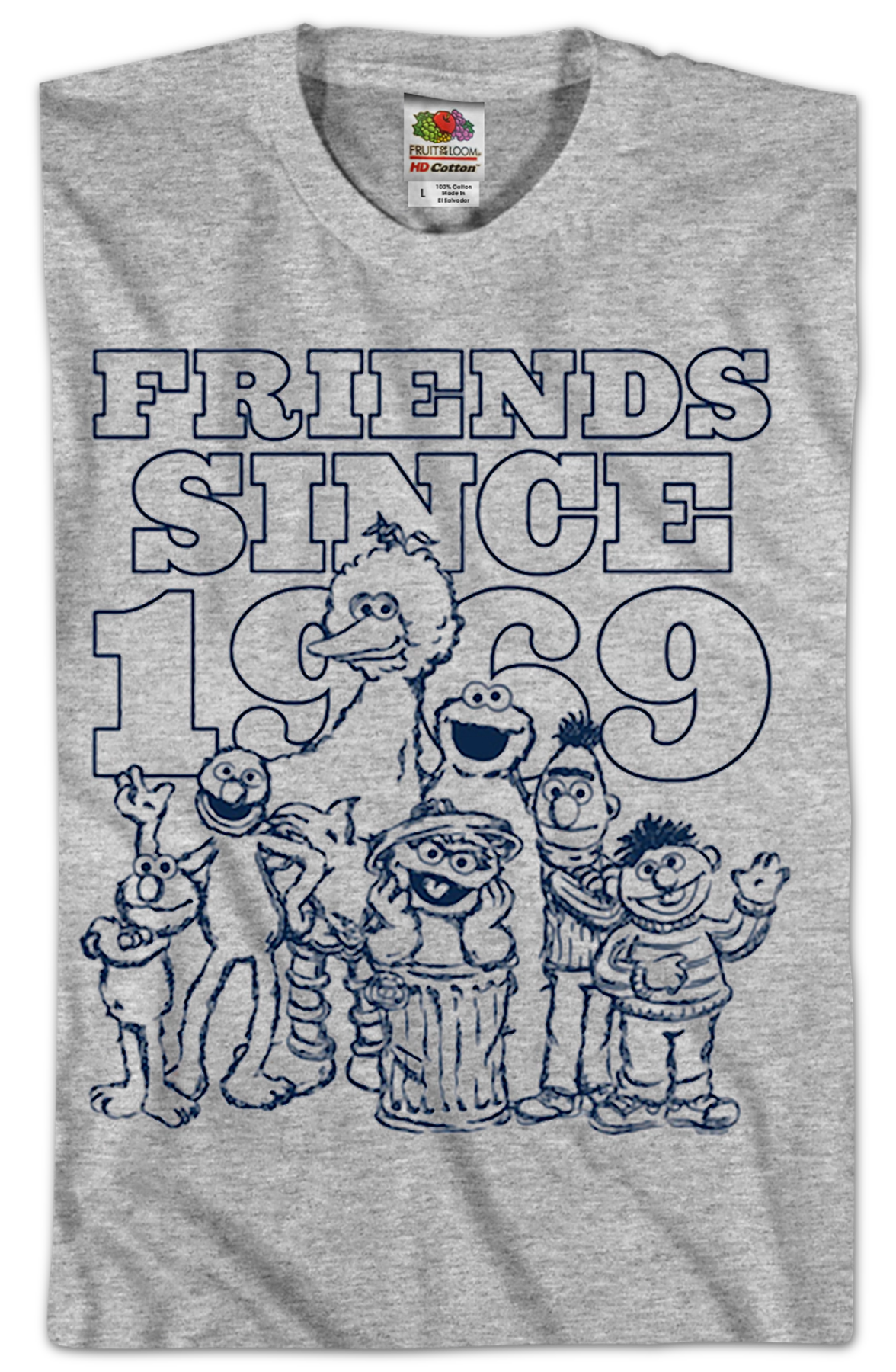 Friends Since 1969 Sesame Street T-Shirt