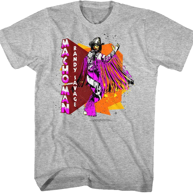 Fringe Jacket Macho Man Randy Savage T-Shirt