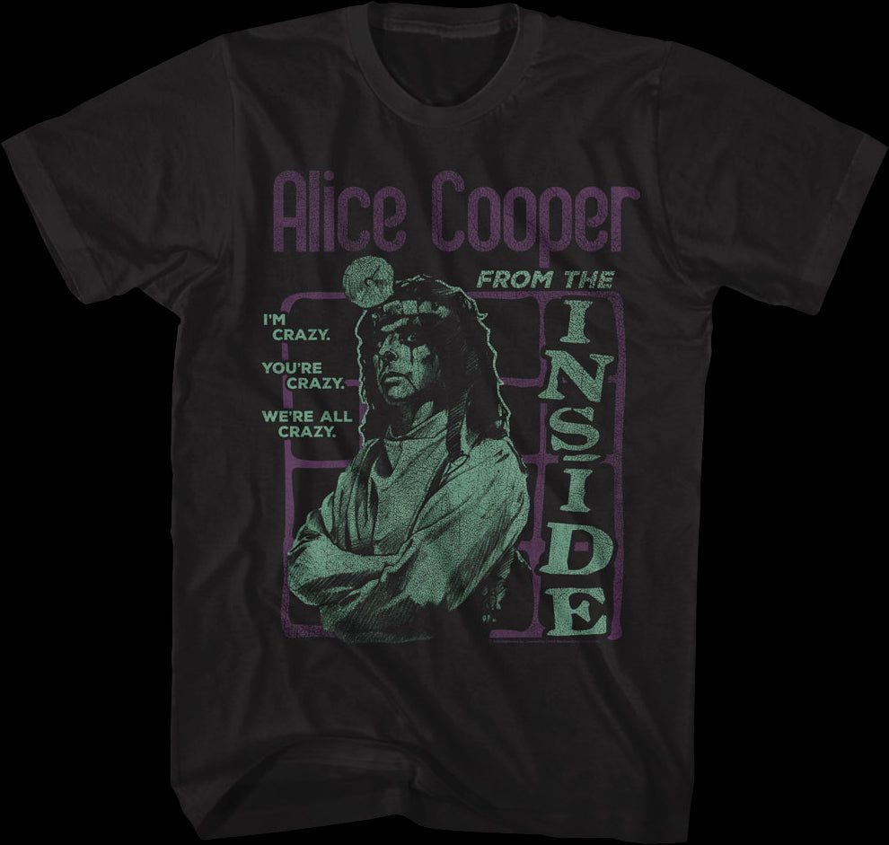 From The Inside Alice Cooper T-Shirt