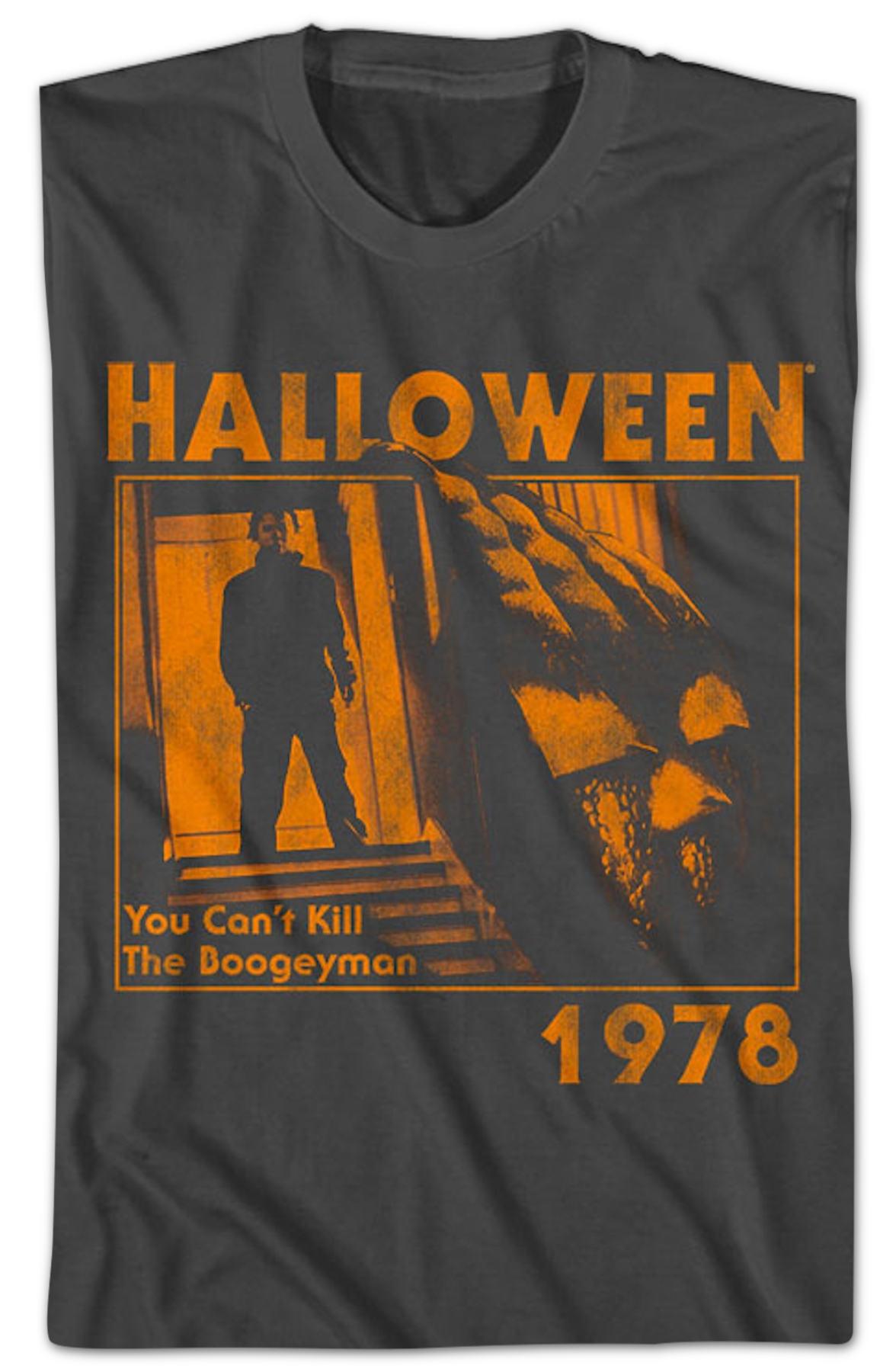 Front & Back 1978 Boogeyman Halloween T-Shirt