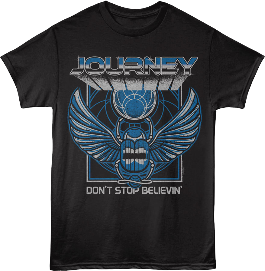 Front & Back Don't Stop Believin' Journey T-Shirt