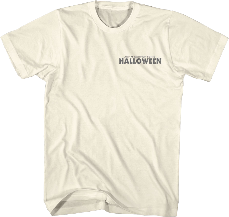 Front & Back Michael Myers Headline Halloween T-Shirt