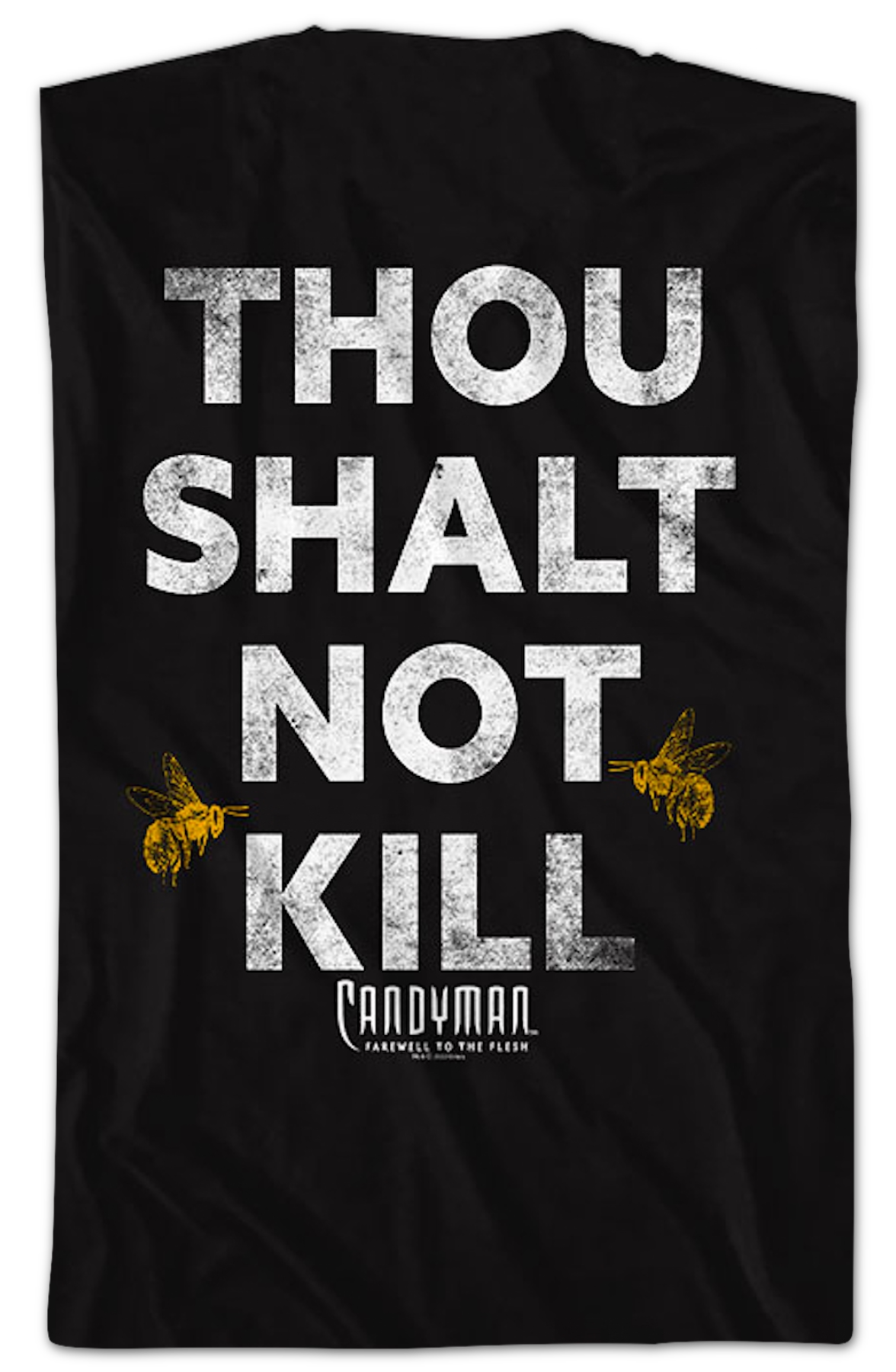 Front & Back Thou Shalt Not Kill Candyman T-Shirt