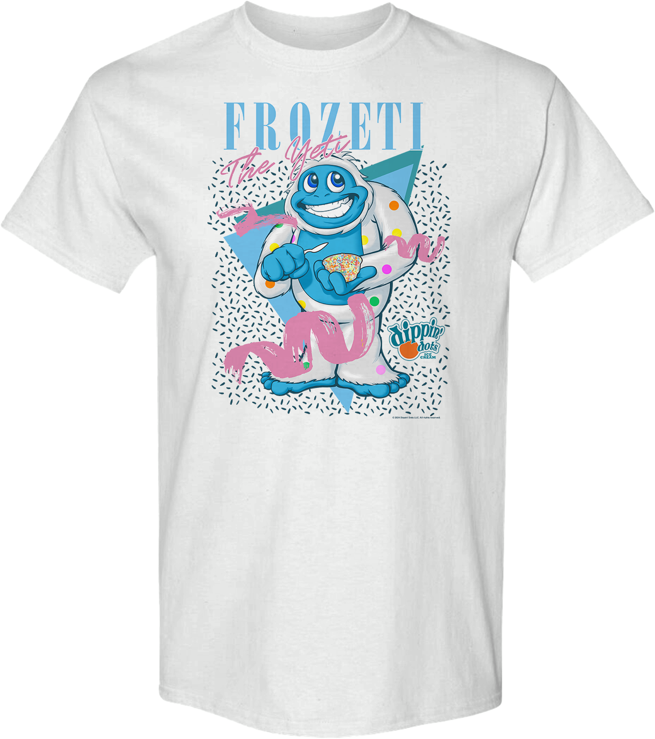 Frozeti The Yeti Dippin' Dots T-Shirt