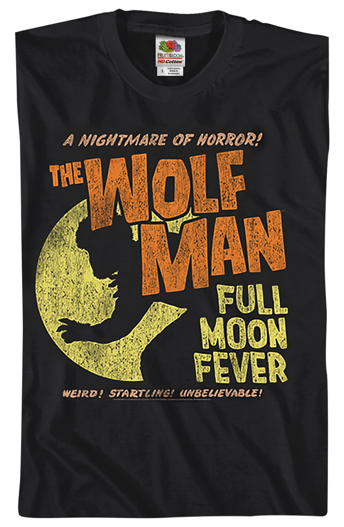Full Moon Fever Wolf Man T-Shirt