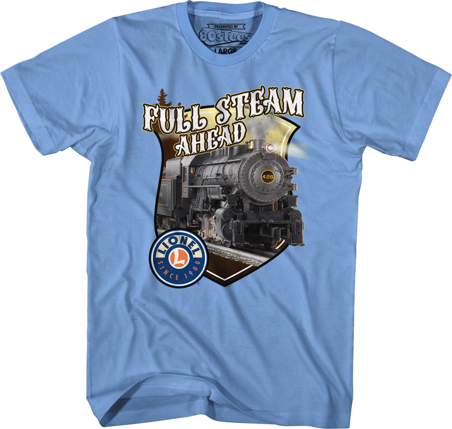Full Steam Ahead Lionel Trains T-Shirt