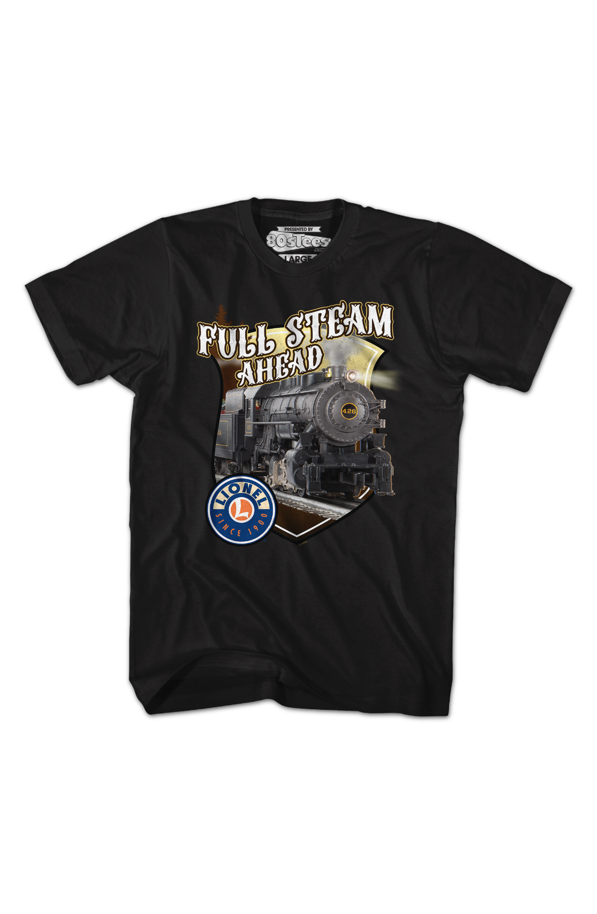 Full Steam Ahead Lionel Trains T-Shirt