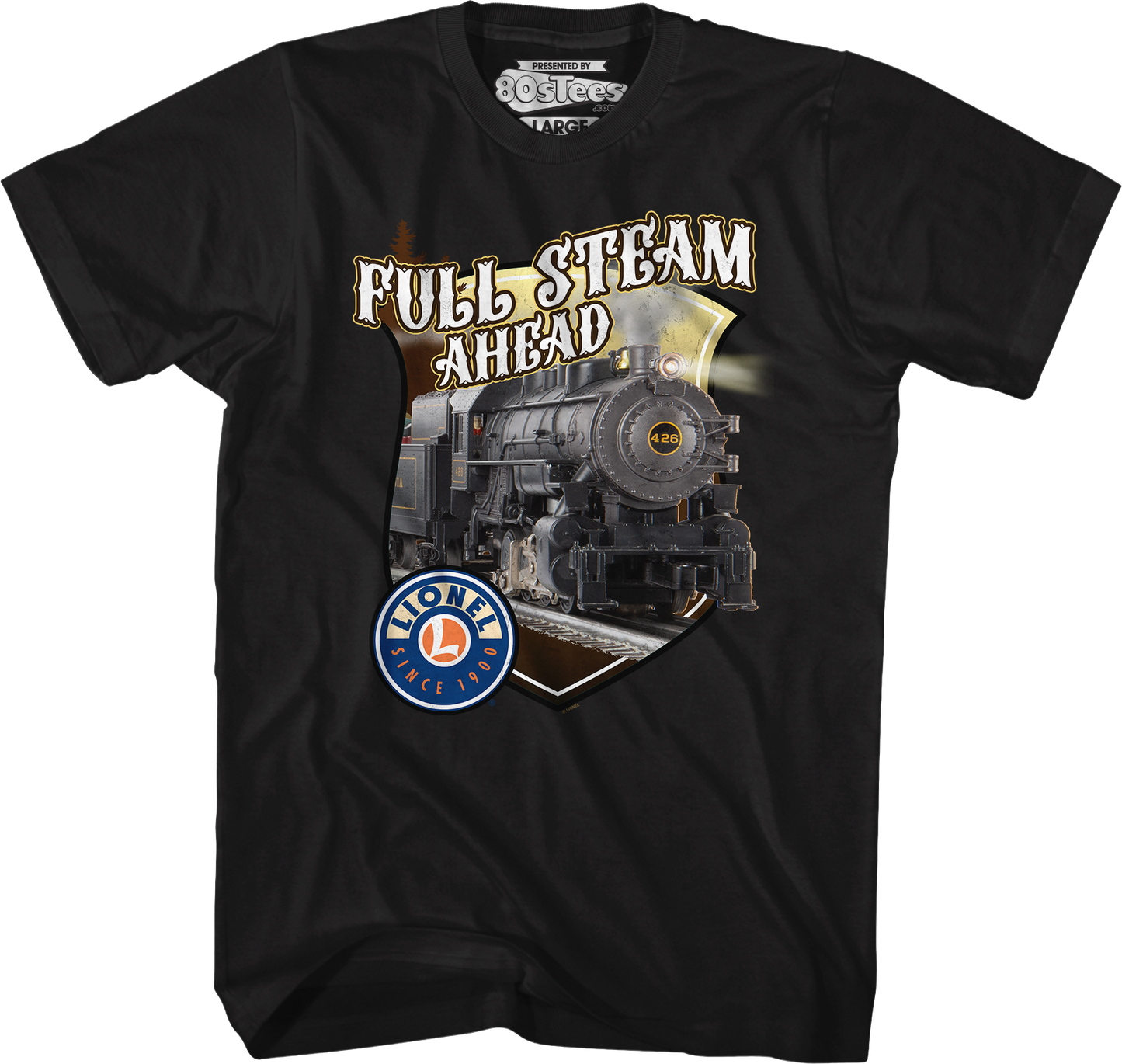 Full Steam Ahead Lionel Trains T-Shirt
