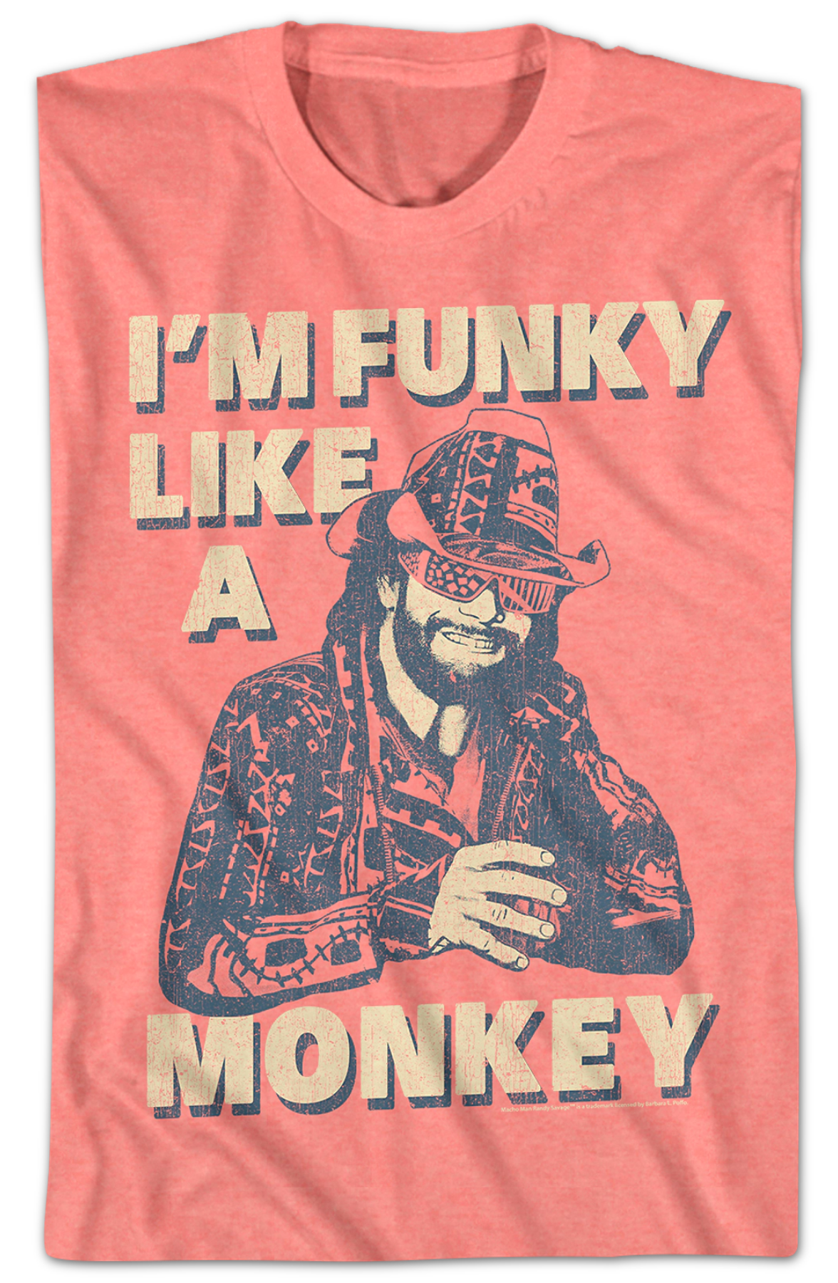 Funky Like A Monkey Macho Man Randy Savage T-Shirt
