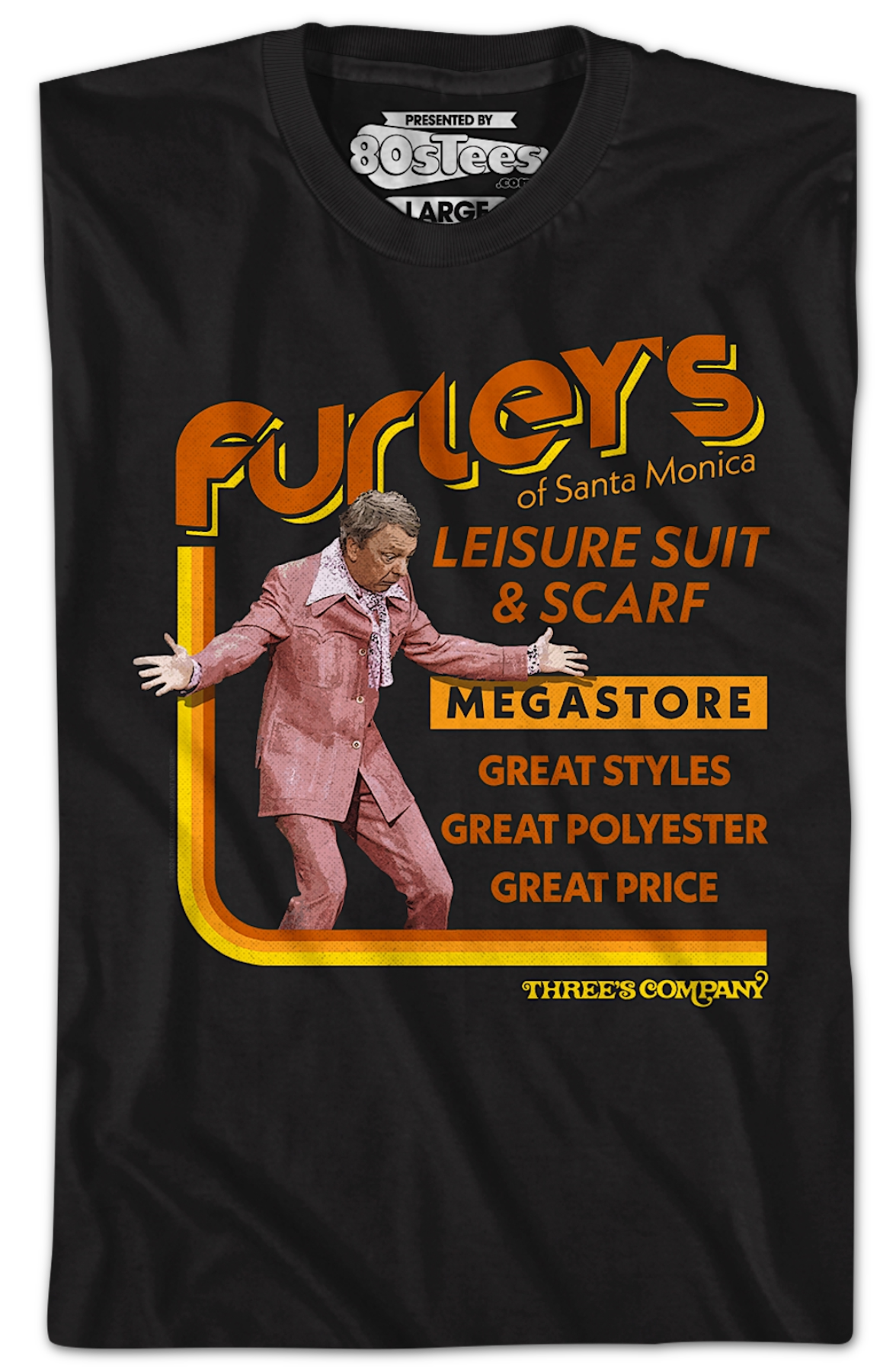Furley's of Santa Monica Three's Company T-Shirt
