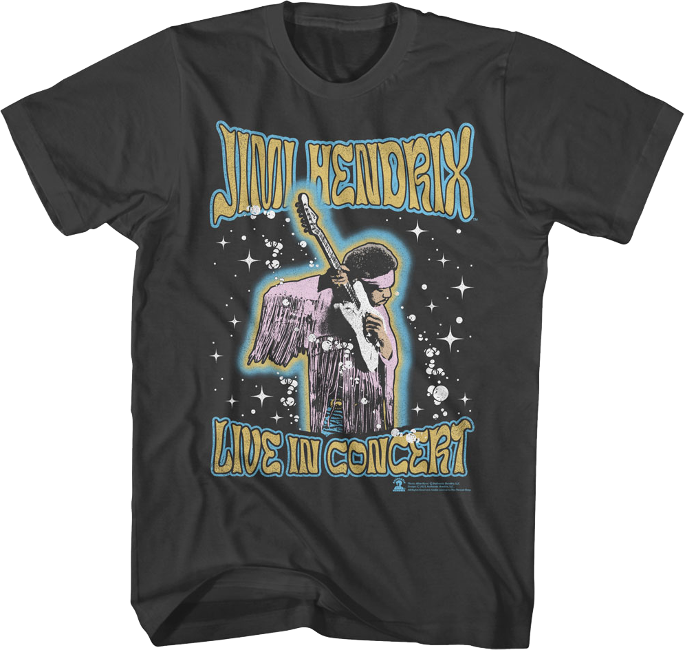 Galactic Concert Jimi Hendrix T-Shirt