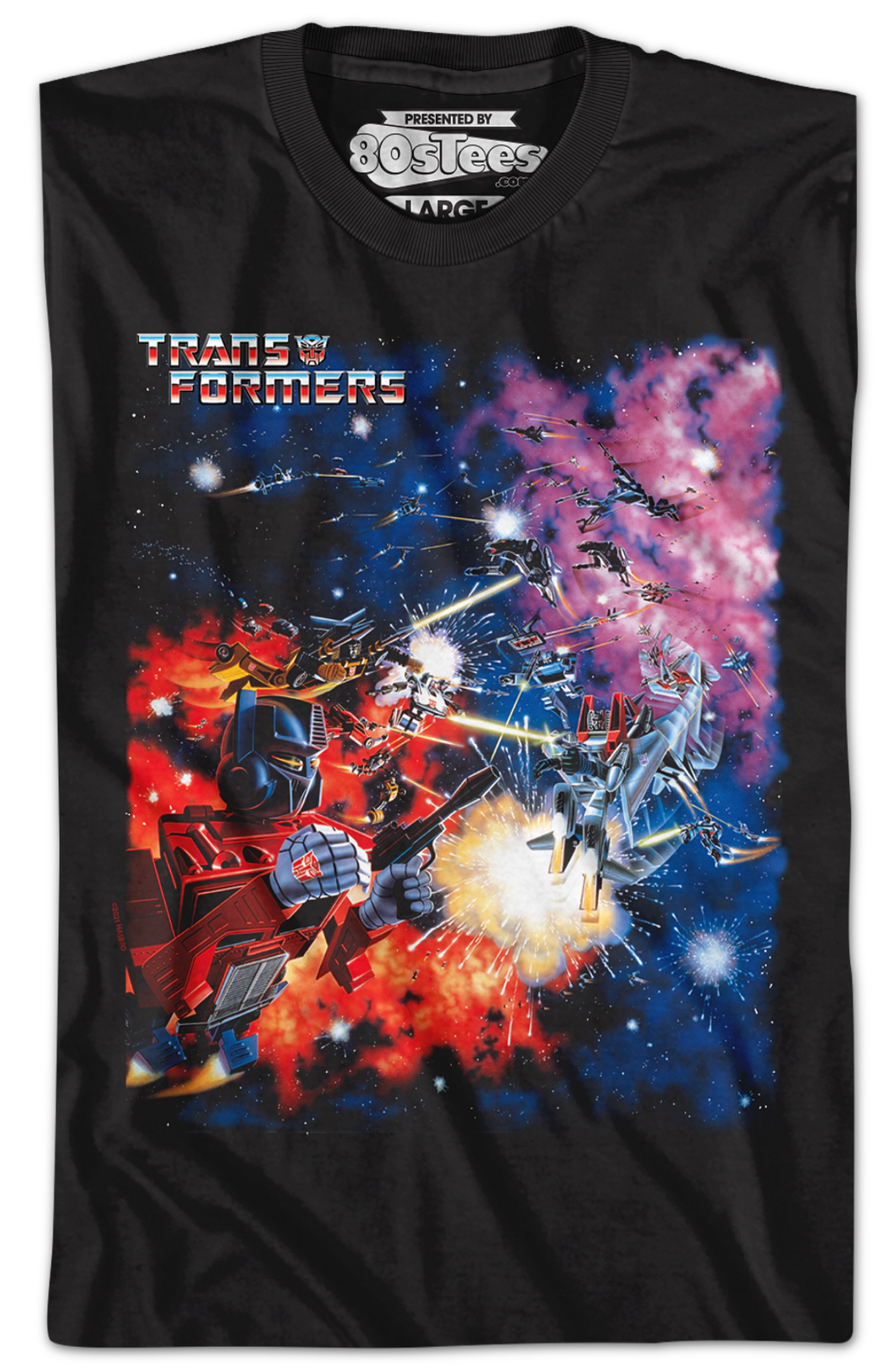 Galactic Warfare Transformers T-Shirt
