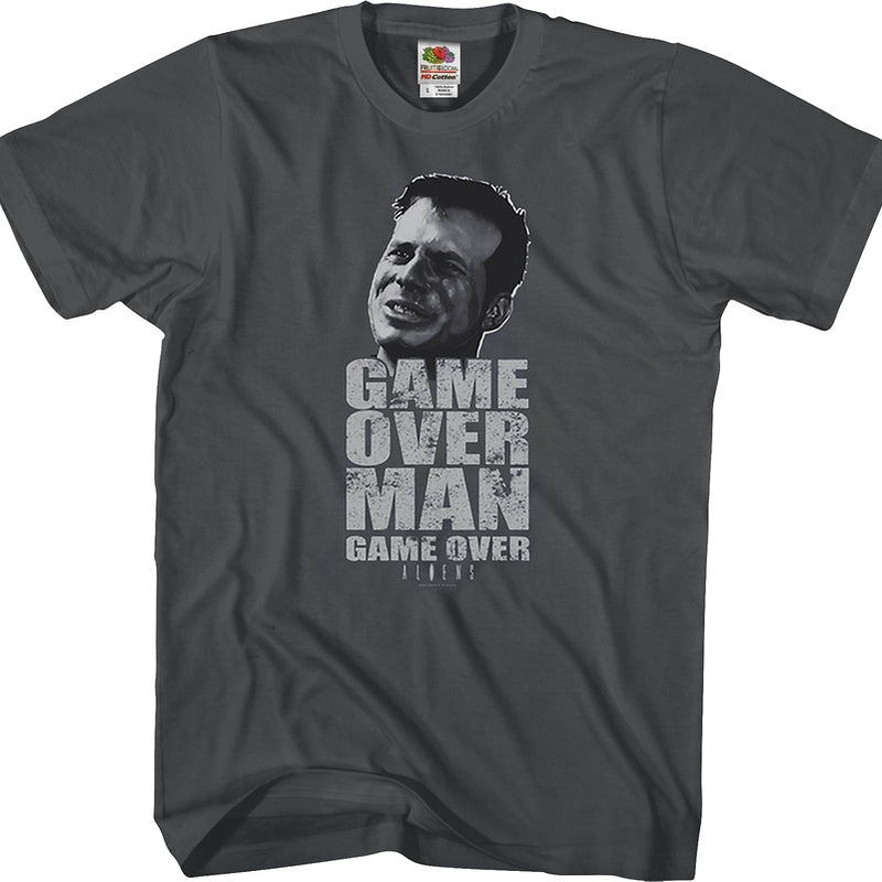 Game Over Man Aliens T-Shirt