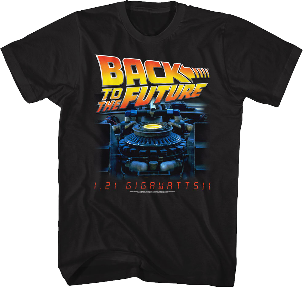 Gigawatts Back To The Future T-Shirt