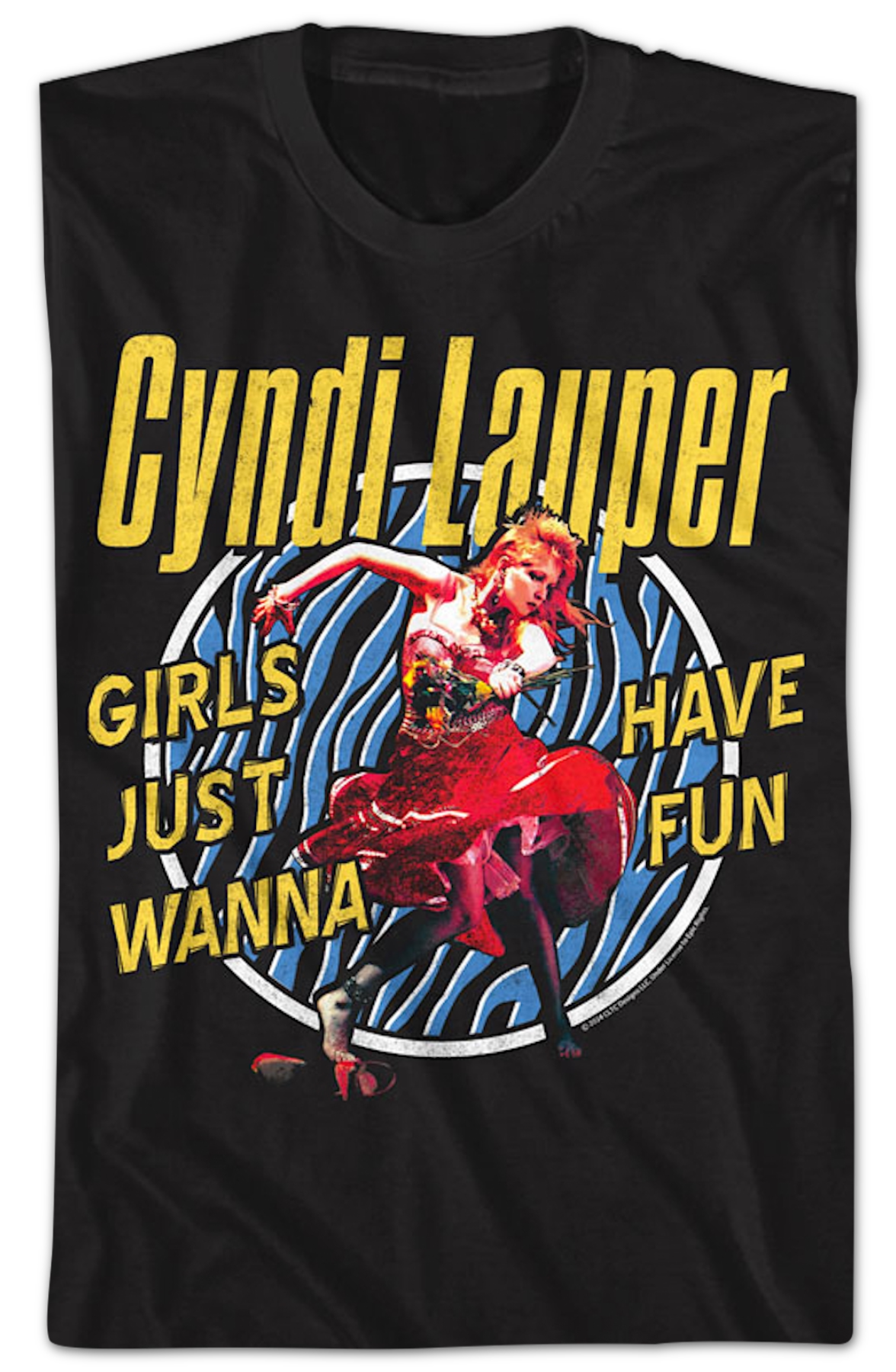 Girls Just Wanna Have Fun Cyndi Lauper T-Shirt