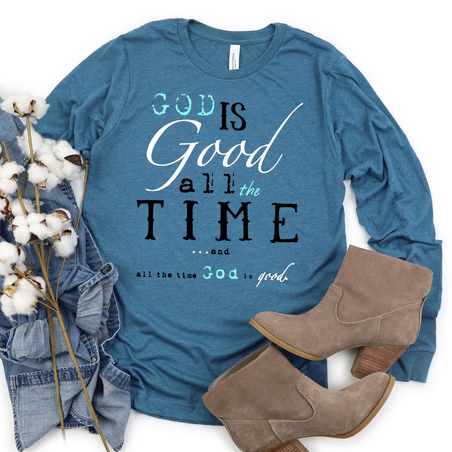 God is Good Long Sleeve Tee