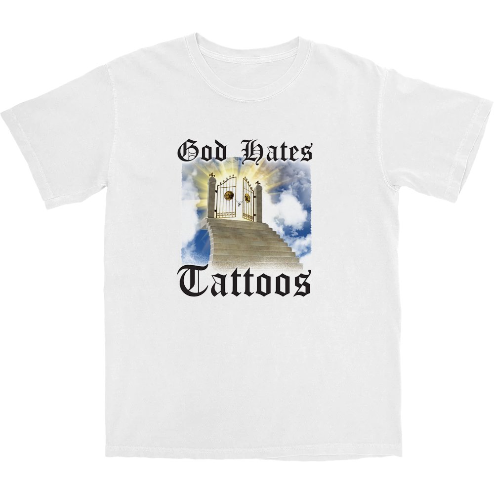 God Hates Tattoos T Shirt
