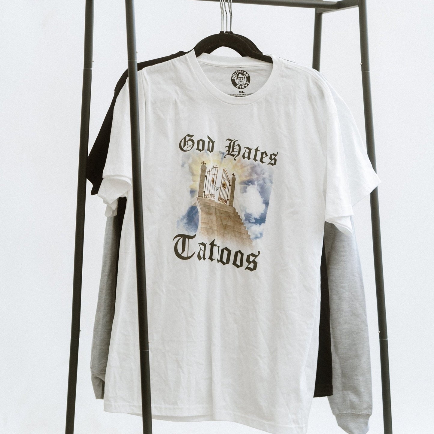 God Hates Tattoos T Shirt