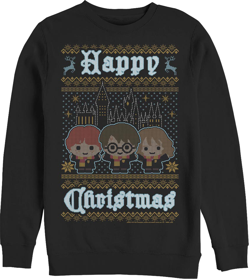 Happy Christmas Harry Potter Sweatshirt