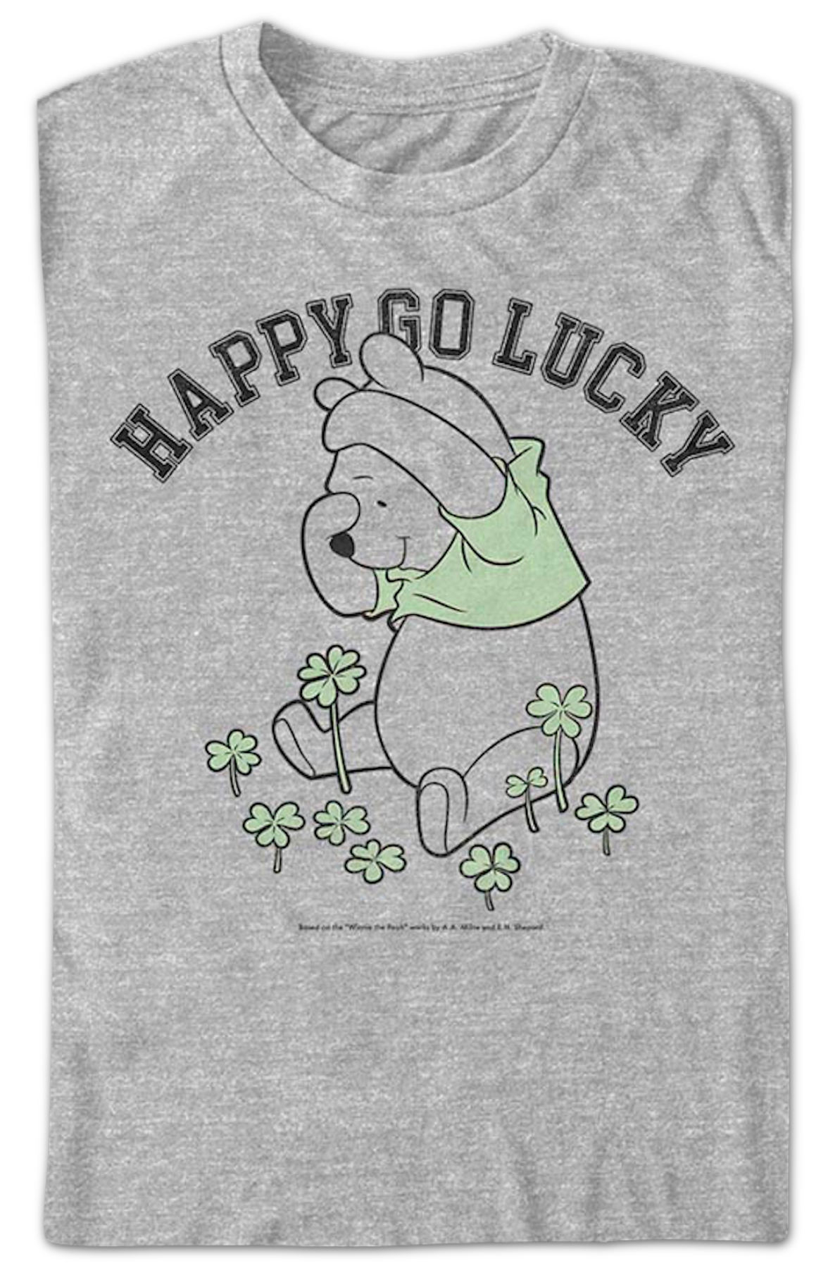 Happy Go Lucky Winnie The Pooh T-Shirt