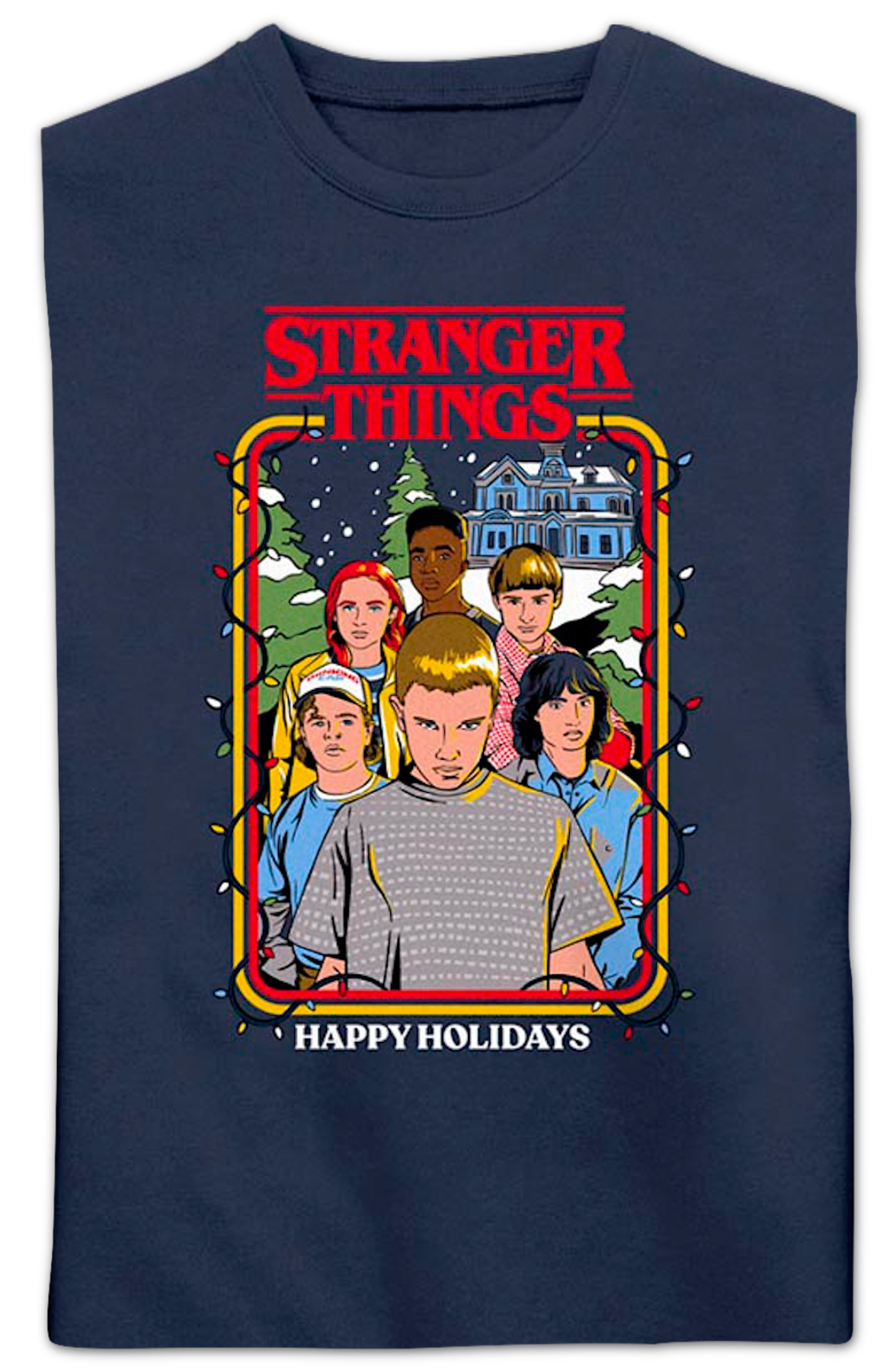 Happy Holidays Stranger Things Sweatshirt
