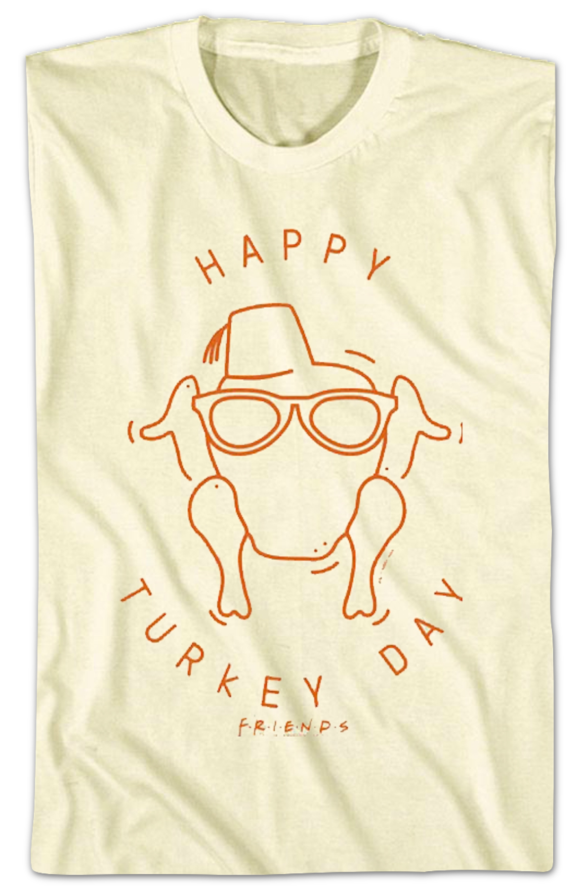 Happy Turkey Day Friends T-Shirt