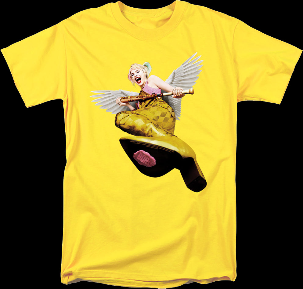 Harley Quinn Kick Birds Of Prey T-Shirt