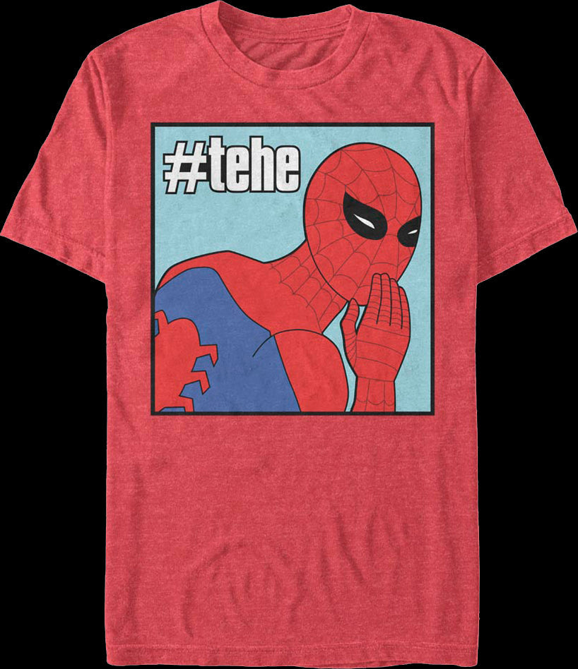 Hashtag tehe Spider-Man T-Shirt