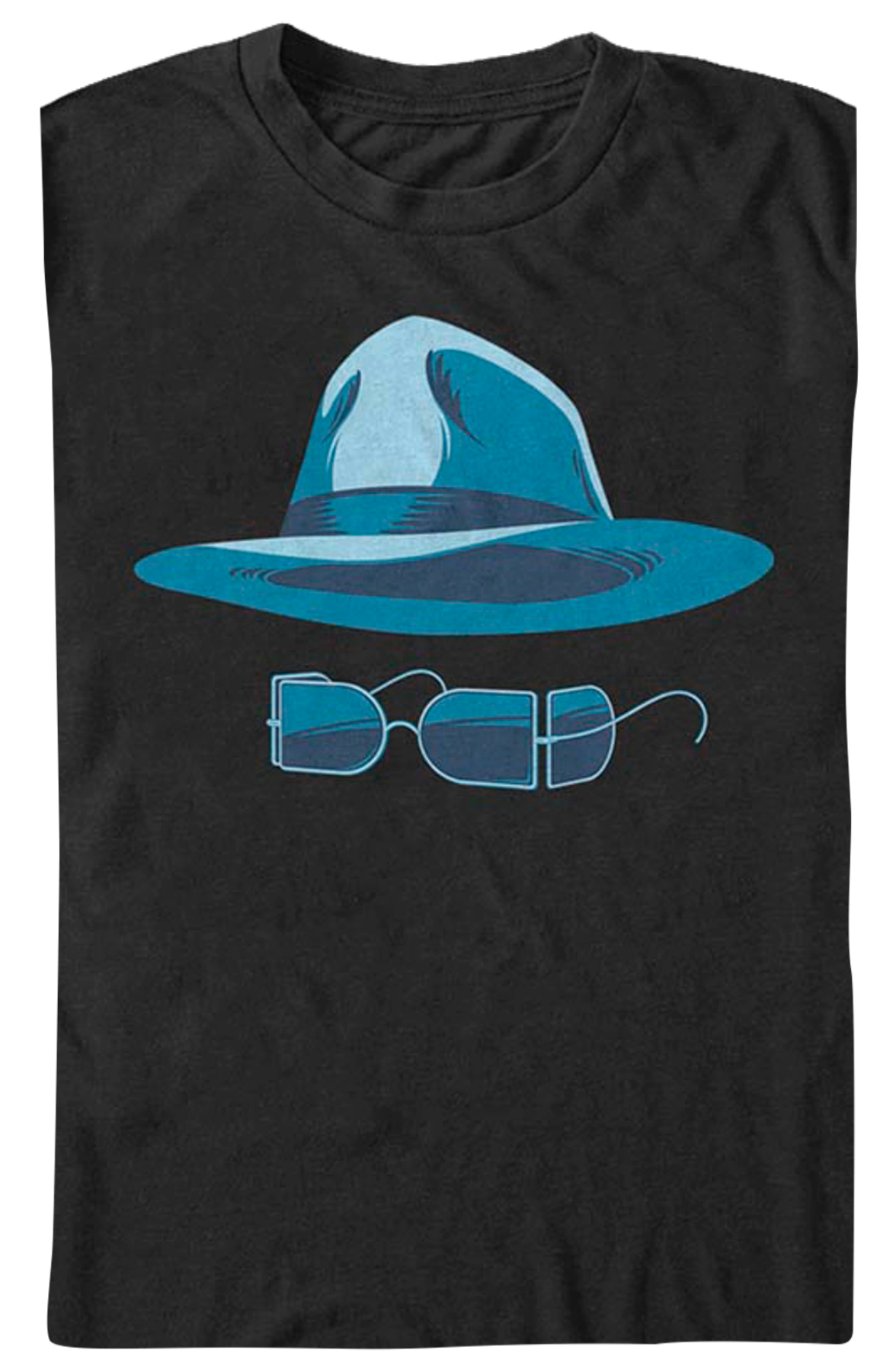 Hat And Glasses Invisible Man T-Shirt