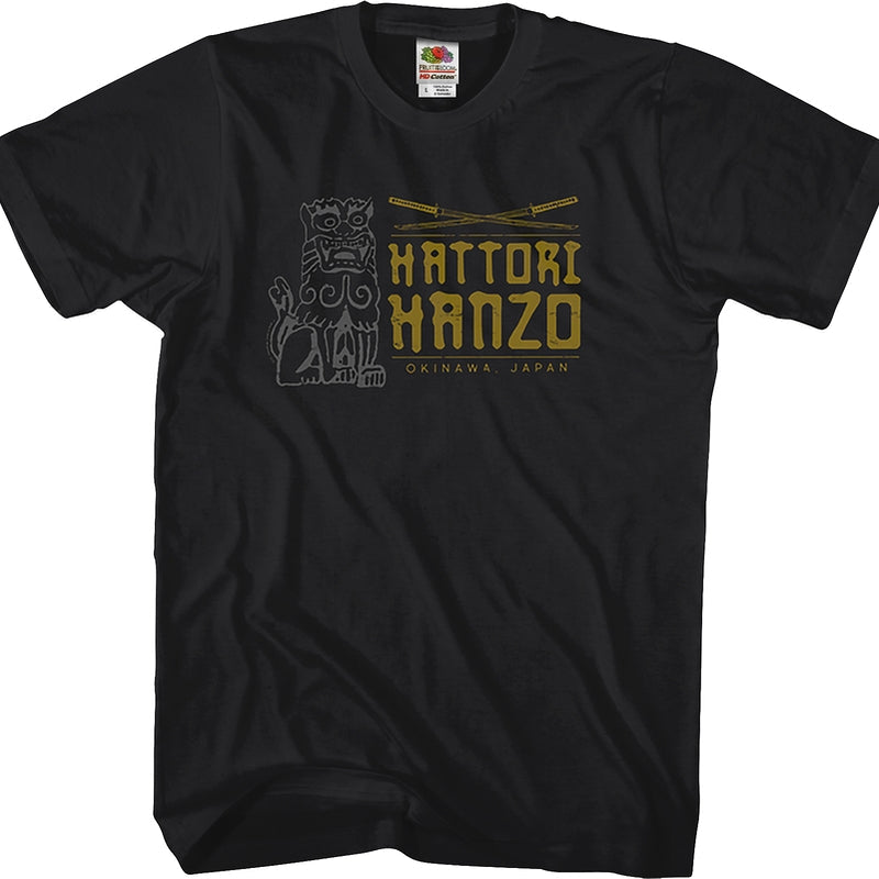 Hattori Hanzo Swords Kill Bill T-Shirt