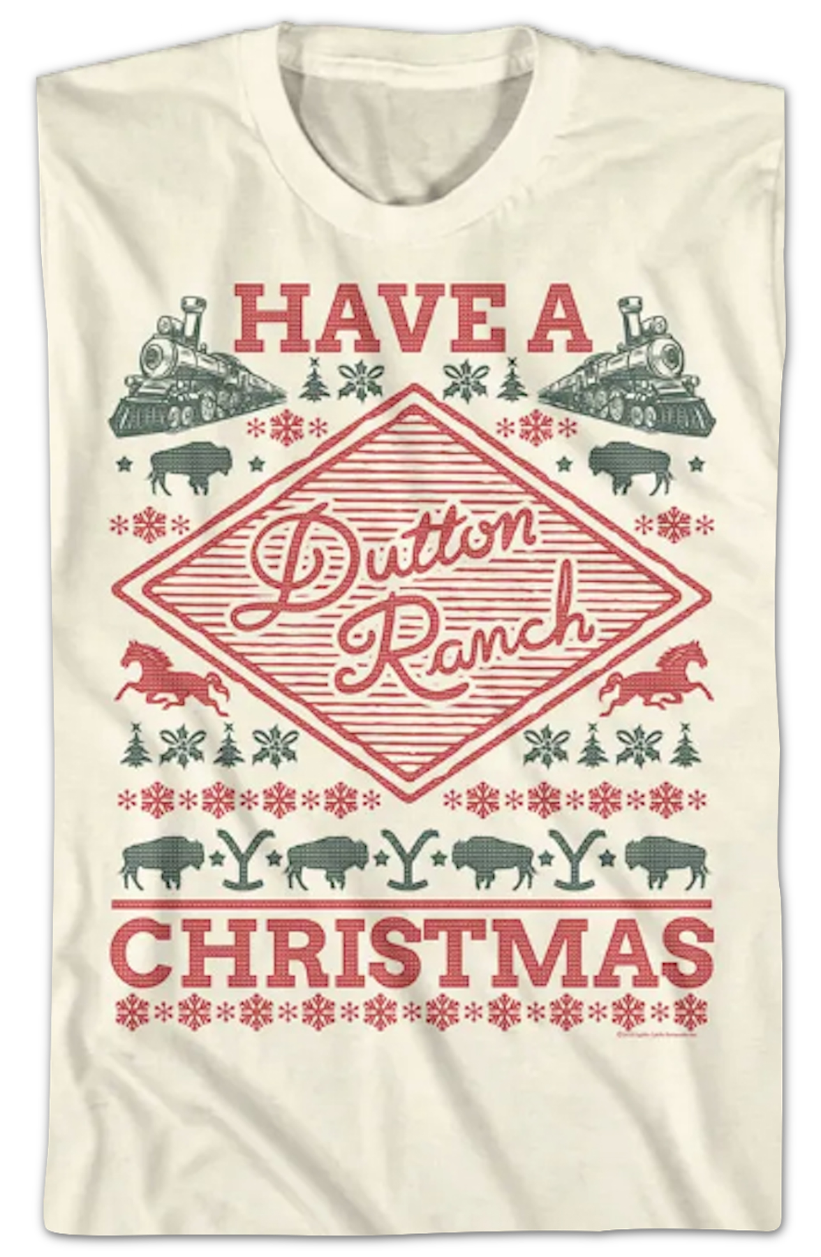 Have A Dutton Ranch Christmas Yellowstone T-Shirt