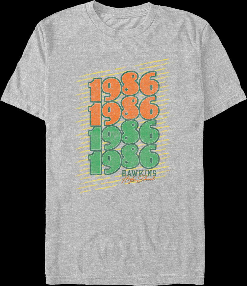 Hawkins High School 1986 Stranger Things T-Shirt