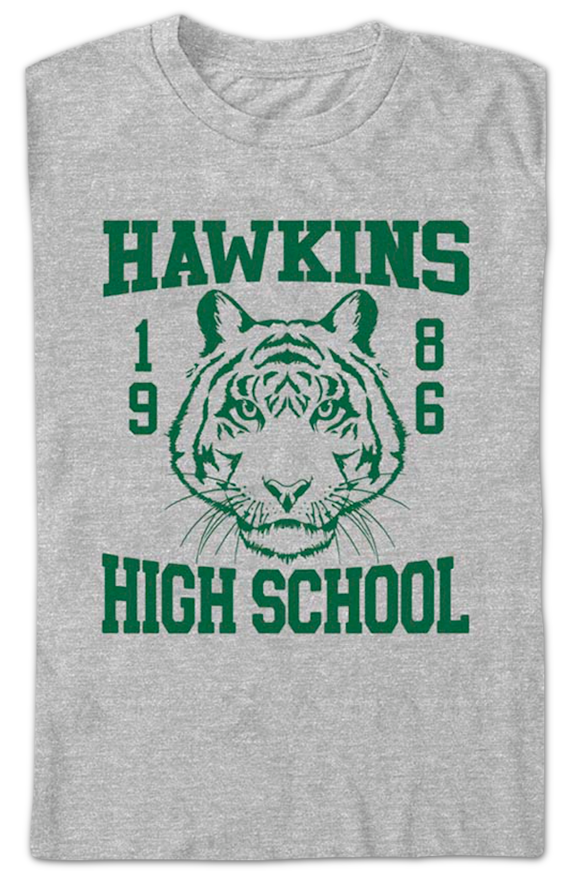 Hawkins High School Tigers 1986 Stranger Things T-Shirt