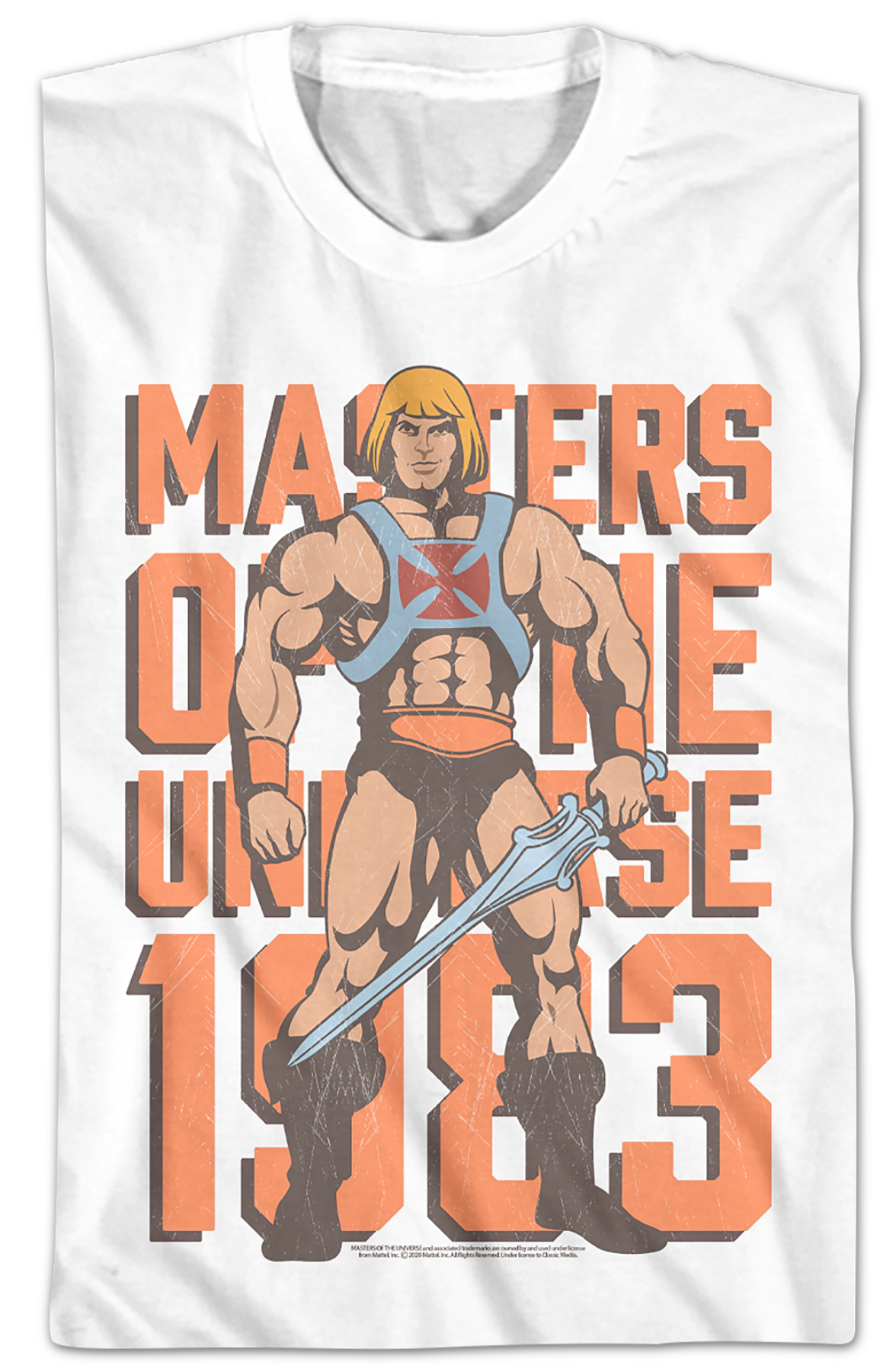 He-Man 1983 Masters of the Universe T-Shirt