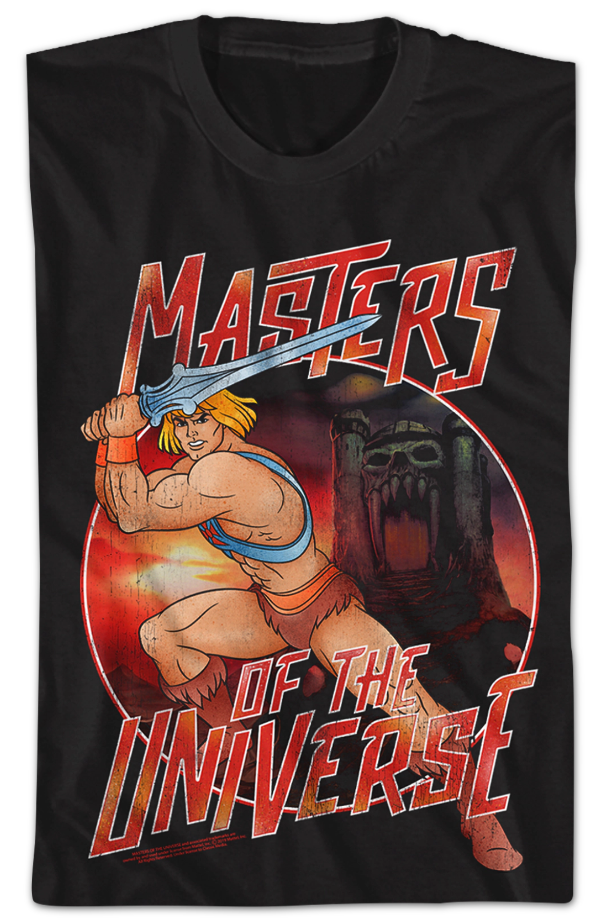 He-Man Action Pose Masters of the Universe Shirt
