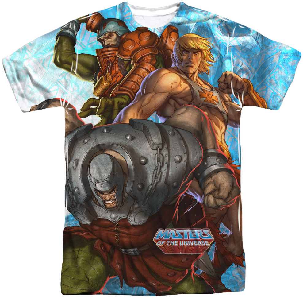 He-Man and The Villains Sublimated Shirt
